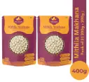 TheKoshi Mithila Makhana – 200g + 200g (4 x 100g Packets | 400g Total) | Roasted Foxnuts | Protein-Rich Diet Snack | Gluten-Free & Vegan